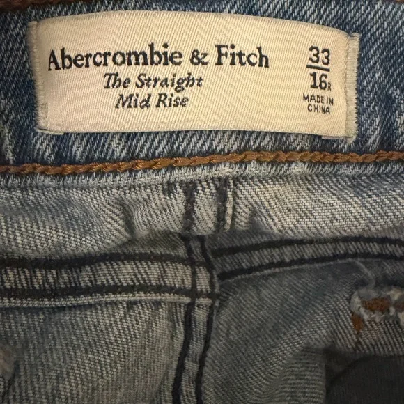 Abercrombie & Fitch the Straight Mid Rise - Picture 5 of 5
